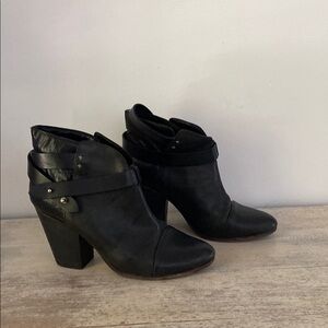 Rag & Bone black Harrow ankle boot size 41
